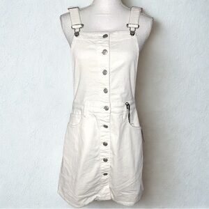 NWT OAT New York Women Corduroy Overall Jumper Dress Size 8